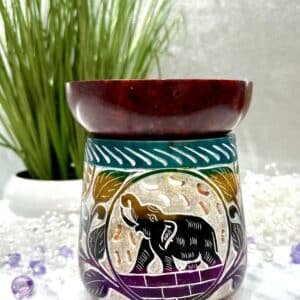 Přírodní Feng-shui aroma lampa - Slon štěstí